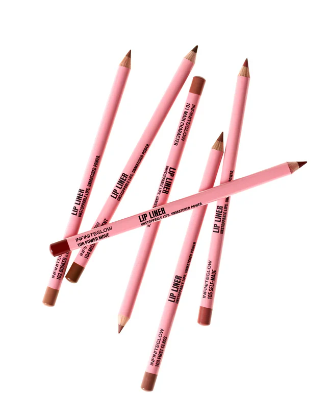 10PCS #106 INFINITE GLOW POWER MOVE WOOD PENCIL LIP LINER IGM-1080 - Image 4