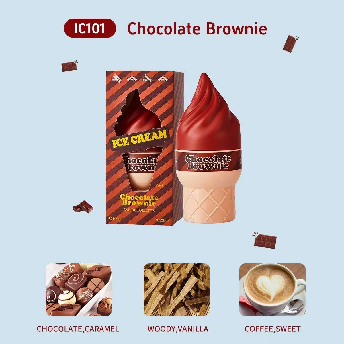 12PCS SCENTED ICE CREAM SHAPE PERFUME - Image 5