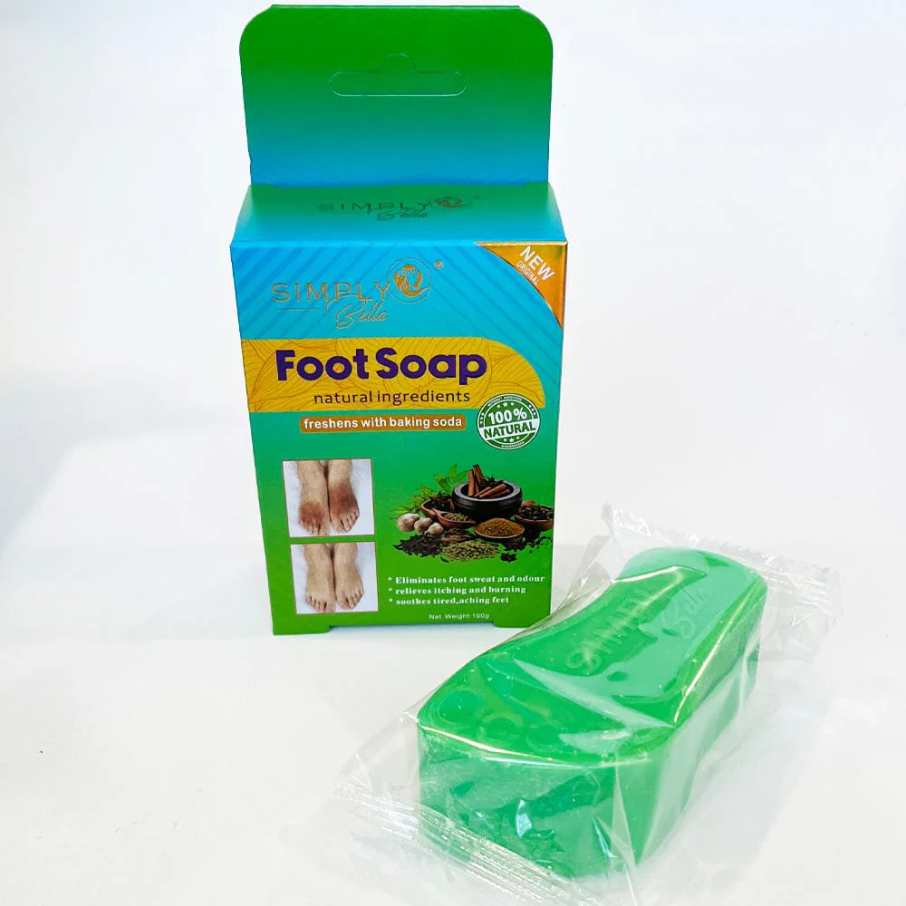 12PCS DISPLAY SIMPLY BELLA FOOT SOAP SIM048 - Image 2
