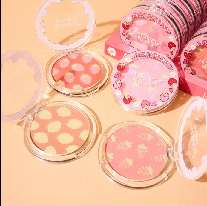 24PCS DISPLAY HUDAVIOJI STRAWBERRY BLUSH POWDER B-127A - Image 3
