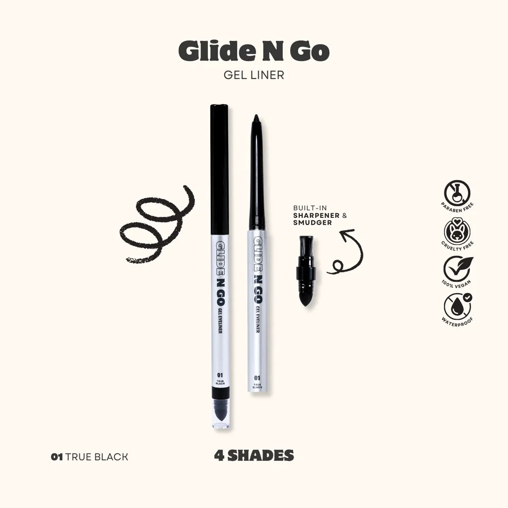 24PCS DISPLAY OZ LAB GLIDE N GO GEL EYELINER ZE -251 - Image 3