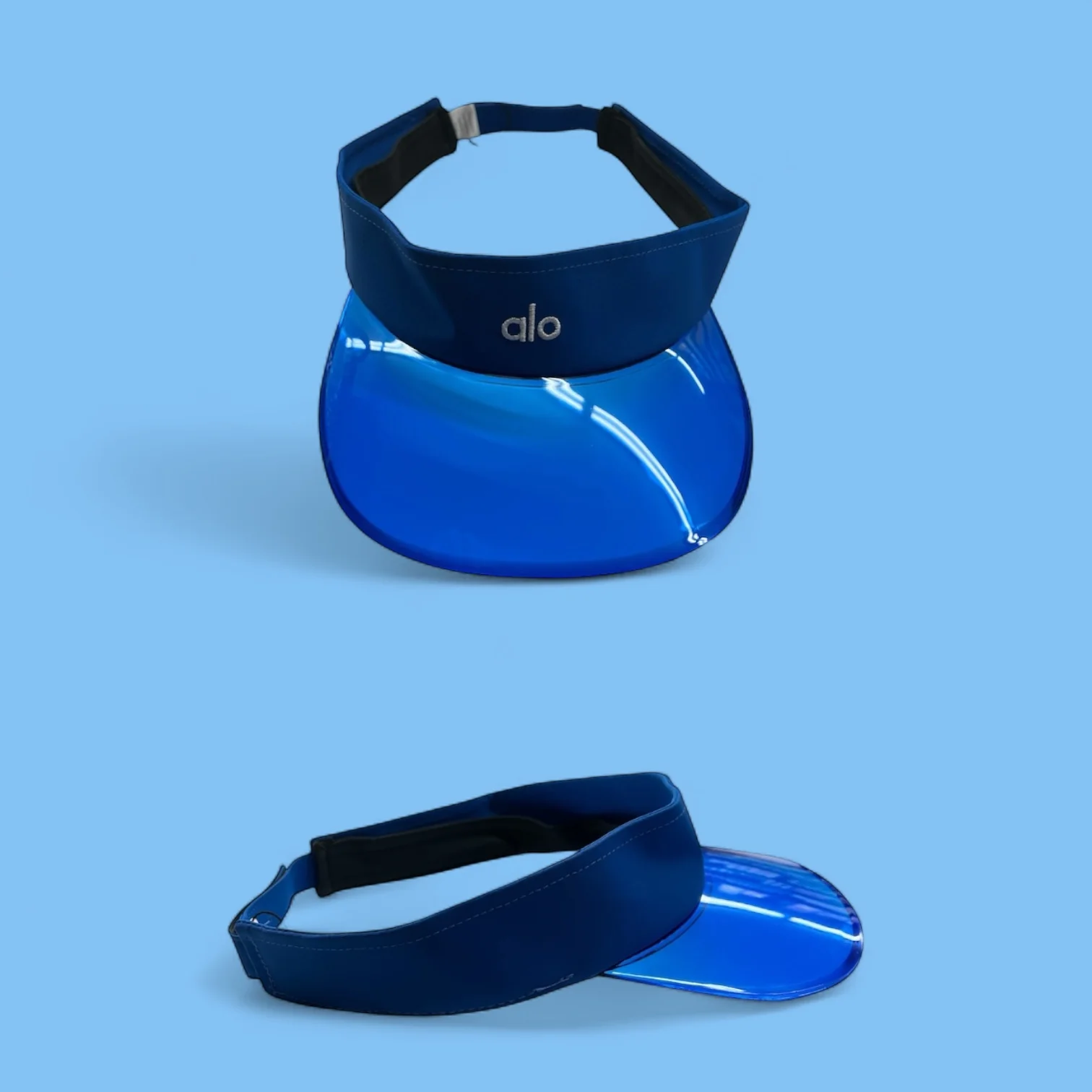 4PCS DARK BLUE SUMMER VISORS