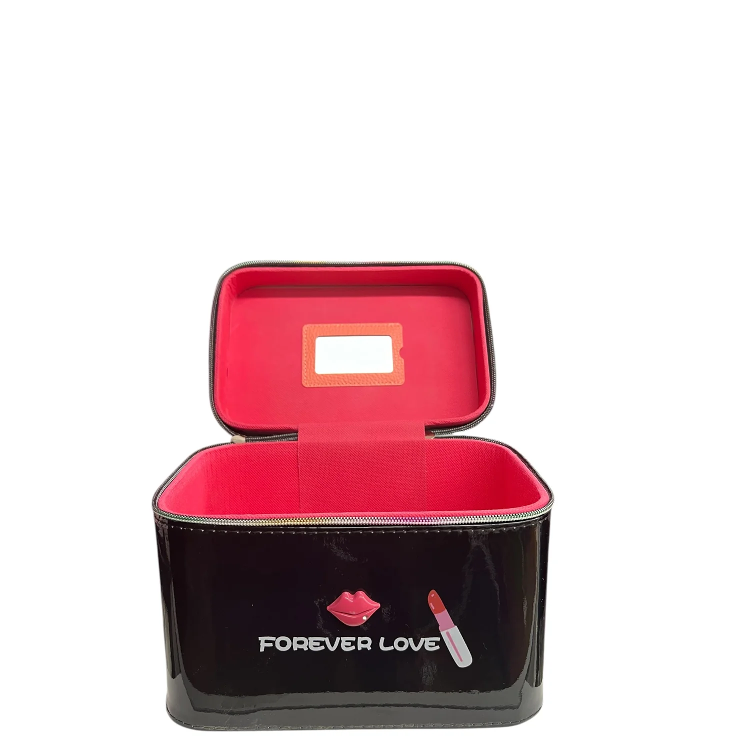 BLACK FOREVER LOVE 3 PCS CARRY ON MAKEUP BOX - Image 2