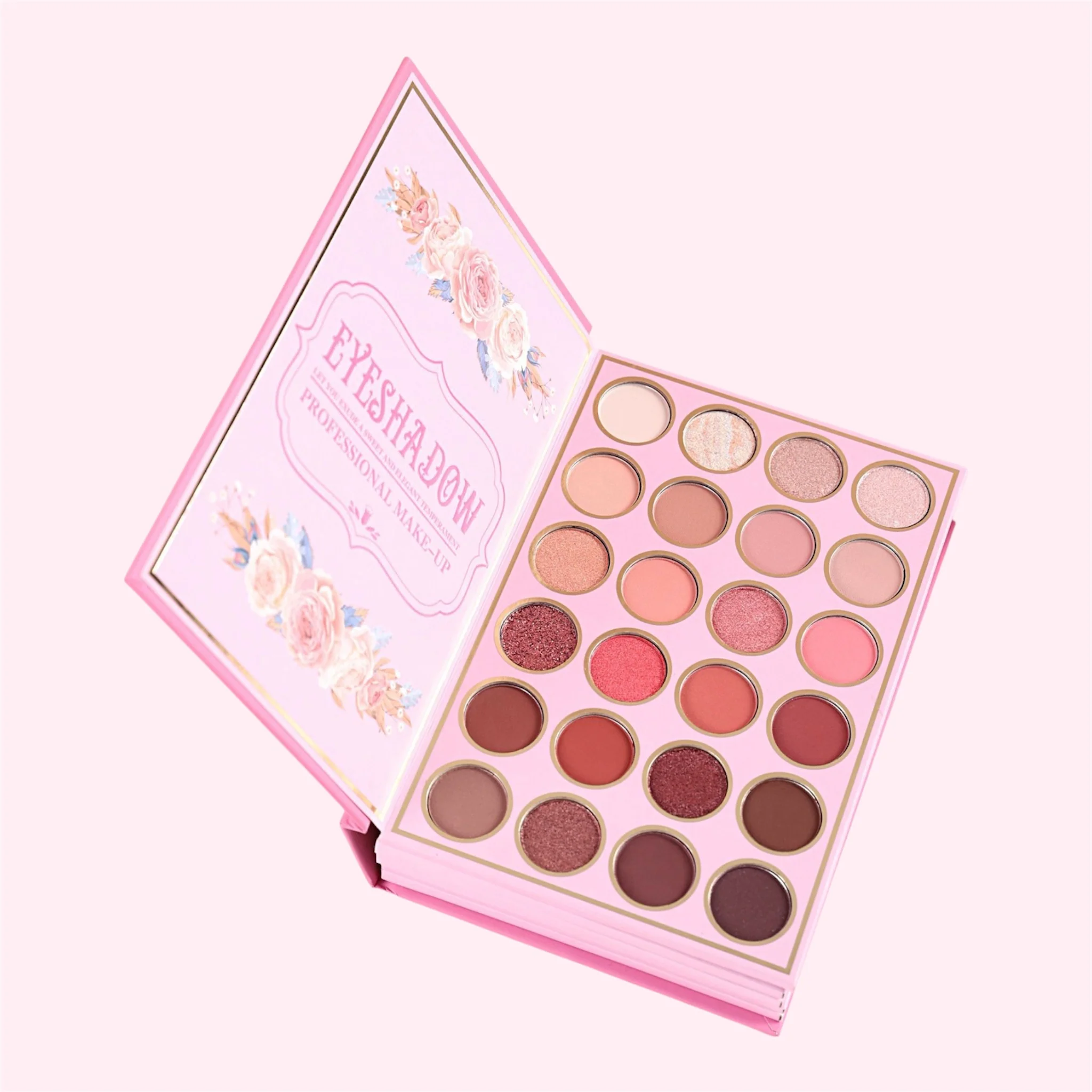 2PCS GIRABELLA PINK MAKEUP FRIDA PALETT SET G4092 - Image 2