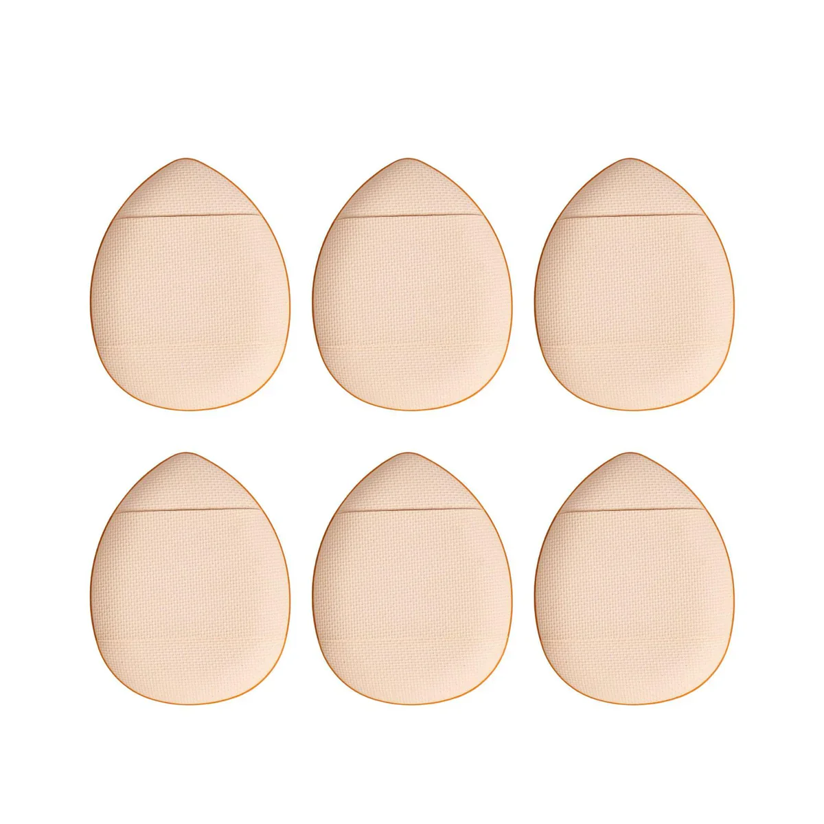 6PCS PACK MISS LIL USA 6PCS MINI PUFFS BEIGE - Image 3